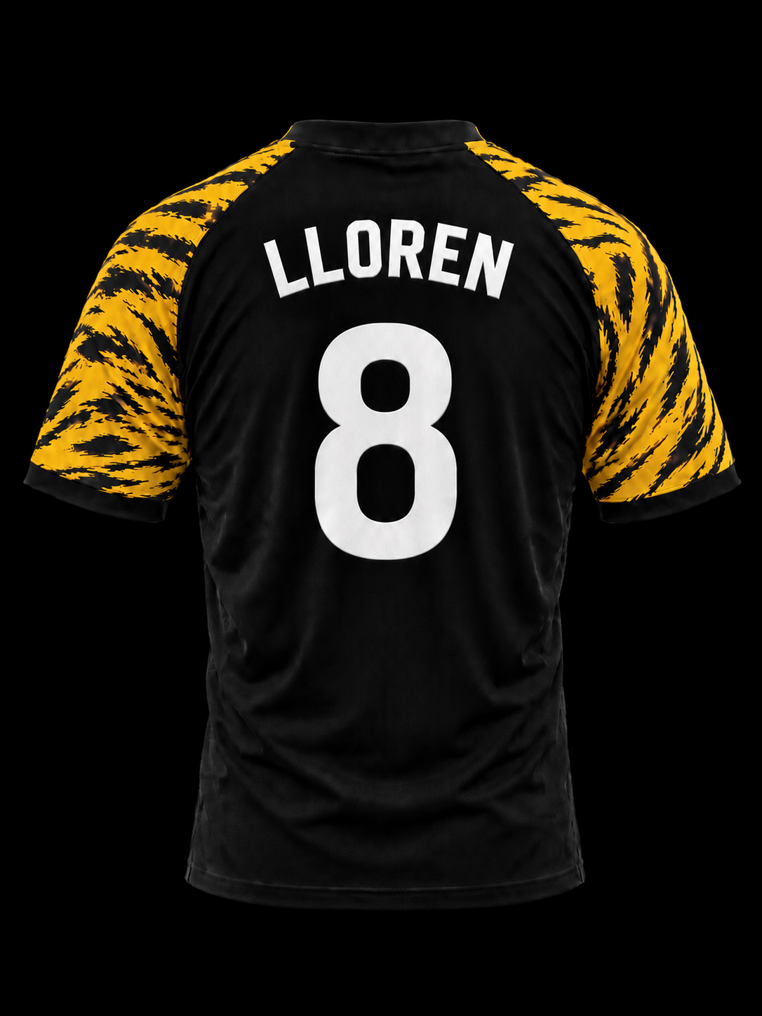 Camiseta de Lloren, dorsal 8